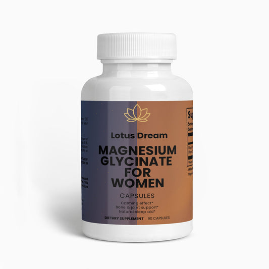 Magnesium Glycinate for Women: Balance, Calm, and Energy